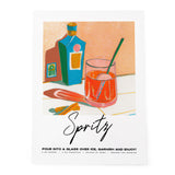Aperol Spritz Poster Shelf Painting