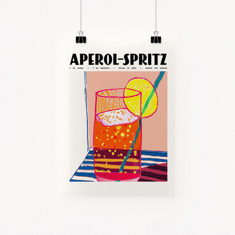 Aperol Spritz Poster Sunlight