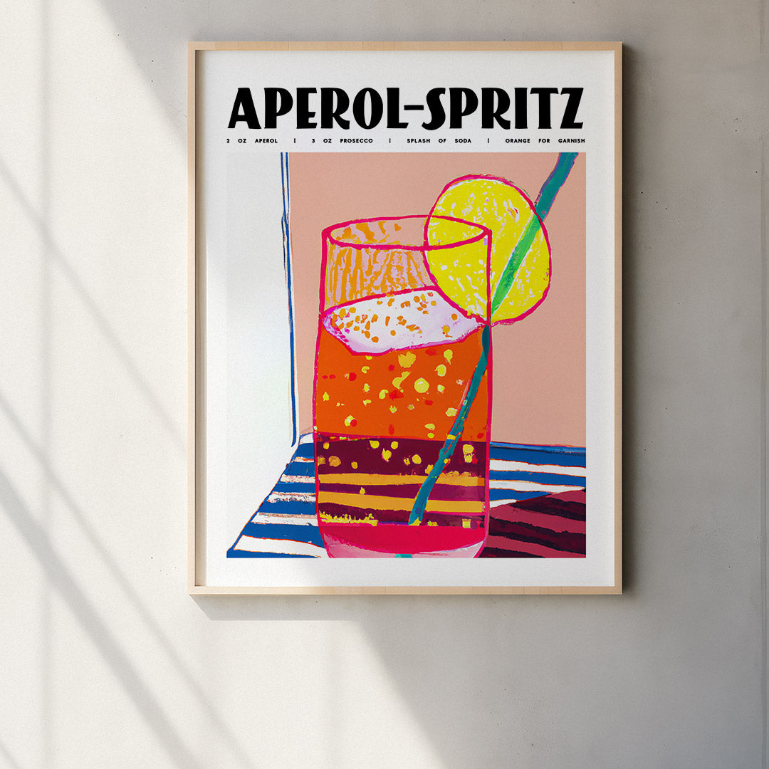 Aperol Spritz Poster Sunlight