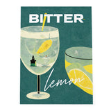 Bitter Lemon Poster Sunlit Holiday Bliss