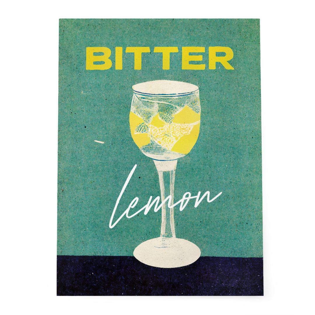 Bitter Lemon Poster Sunlit Kitchen Solitude