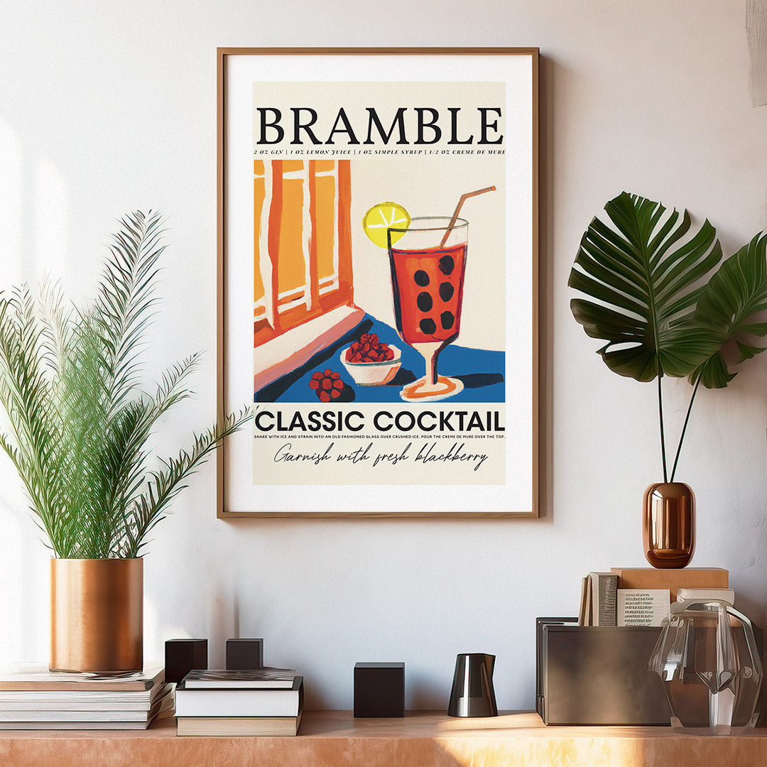 Bramble Poster Abstract