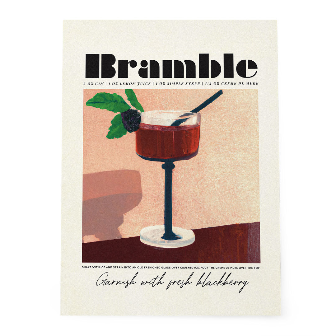 Bramble Hotel Room Poster