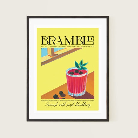 Bramble Yellow Poster