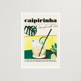 Caipirinha Tropical Poster Recipe