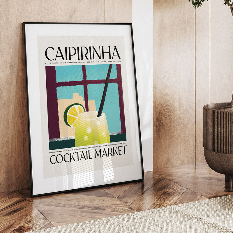 Caipirinha Poster Window