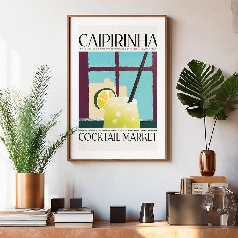 Caipirinha Poster Window