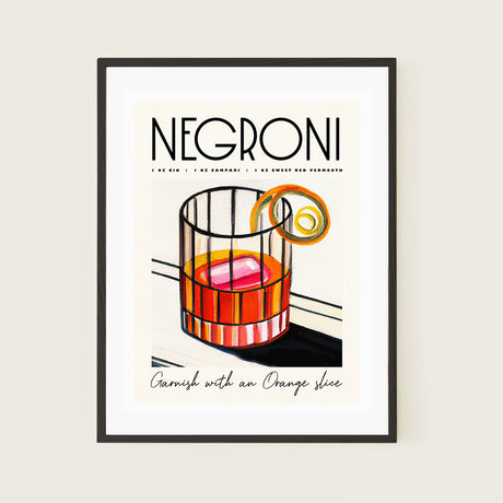 Classic Negroni Poster