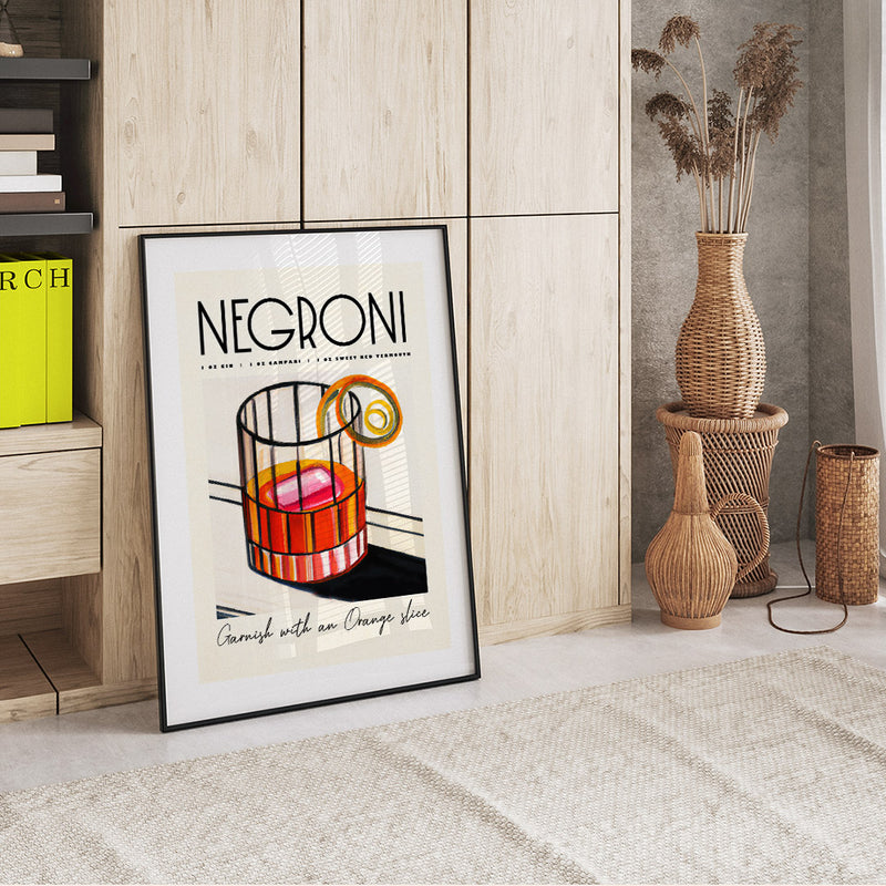 Classic Negroni Poster