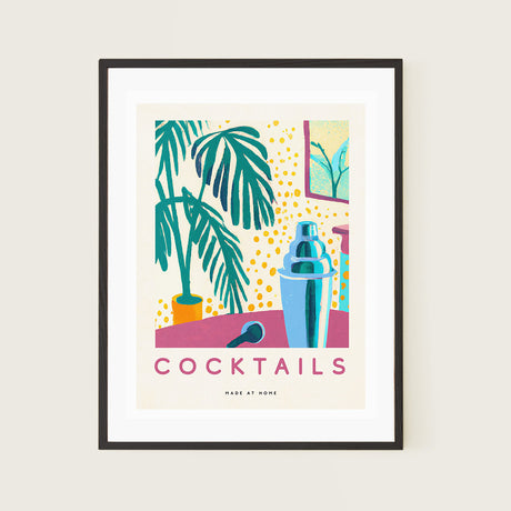 Cocktails Made at Home Poster