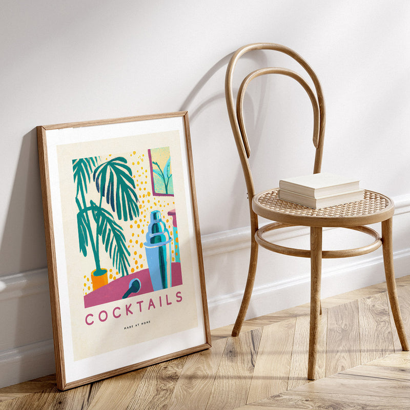 Cocktails Made at Home Poster