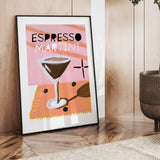 Espresso Martini Boho Poster