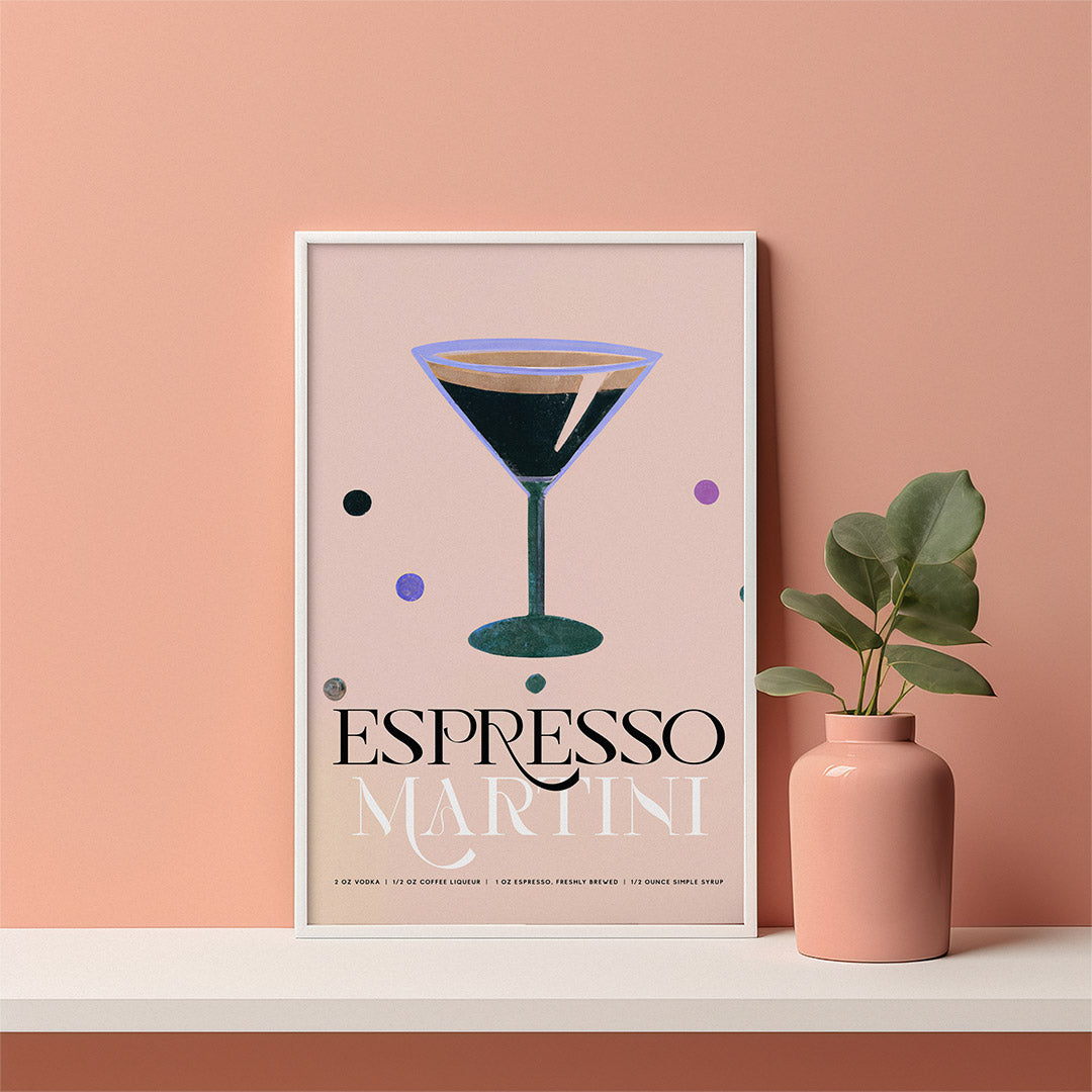 Espresso Martini Classic Poster