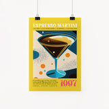 Espresso Martini Cocktail Yellow 1997 Classic Recipe