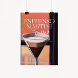 Espresso Martini Night Poster Room