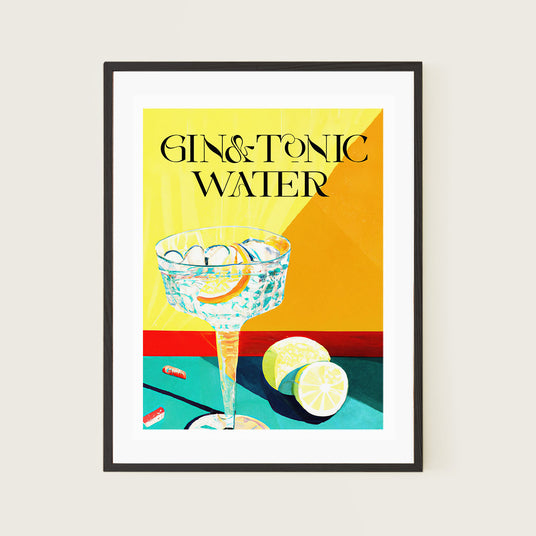 Gin Tonic Classic Poster
