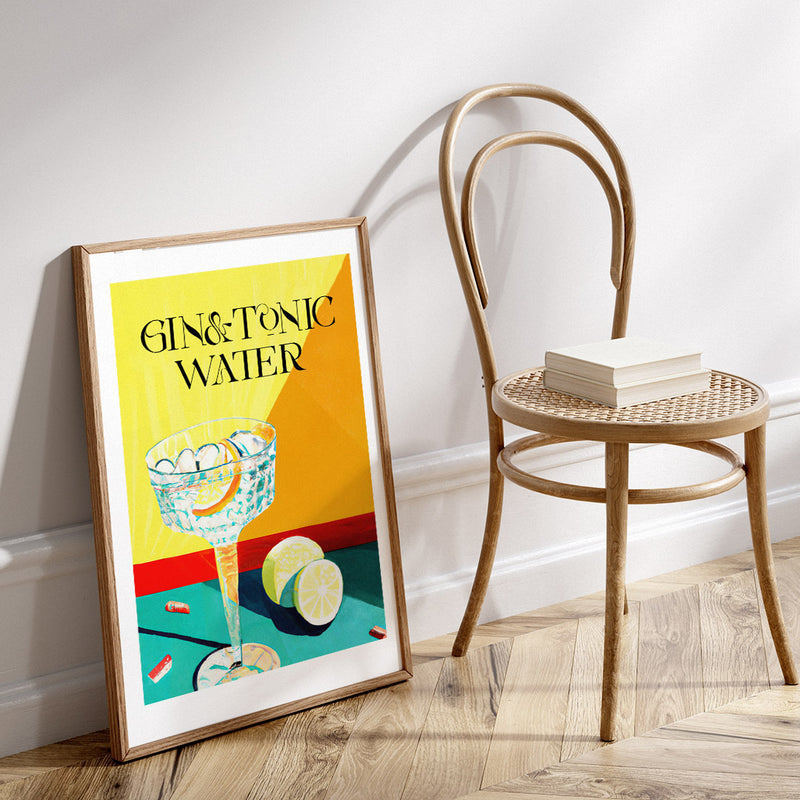 Gin Tonic Classic Poster