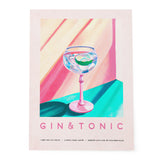 Gin Tonic Pink Room Poster