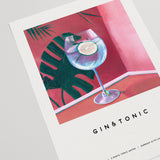 Gin Tonic Renaissance Poster