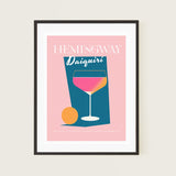 Hemingway Daiquiri Cocktail Pink Sunset Room Grapefruit