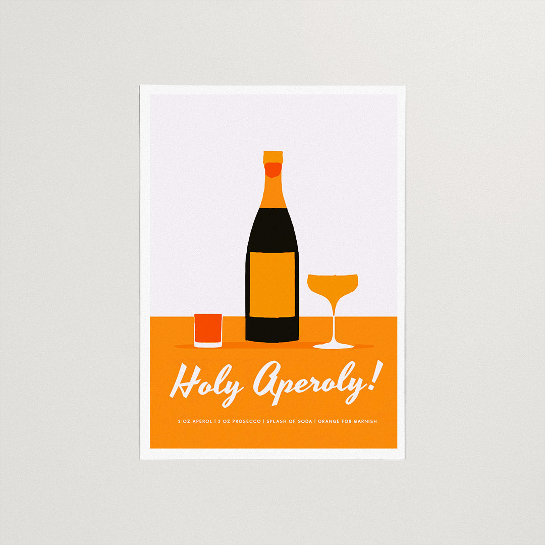 Holy Aperoly Recipe Minimalistic Aperol Spritz Cocktail