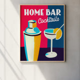 Bar Cocktails Classic Poster