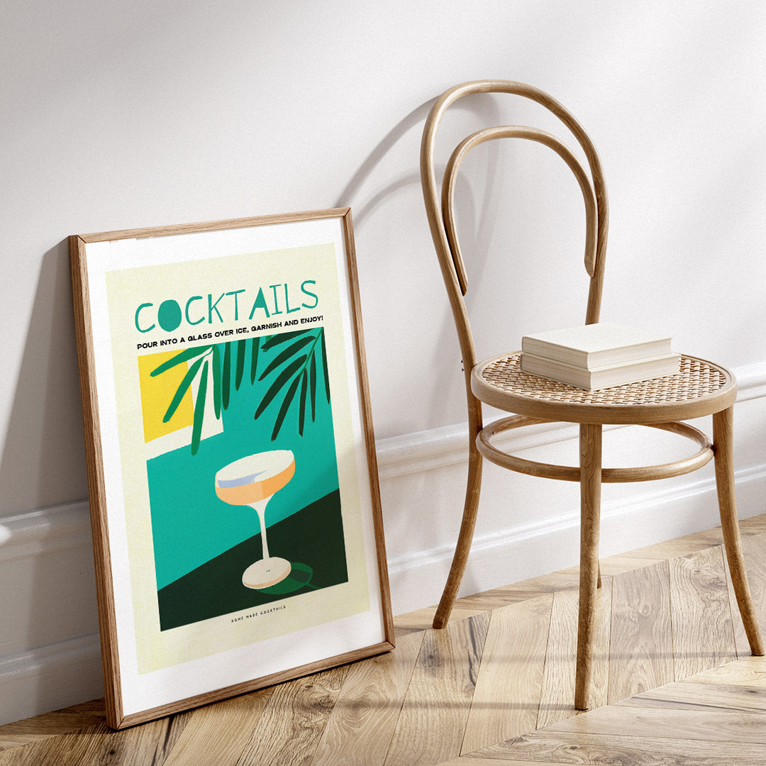 Home Made Cocktails Poster