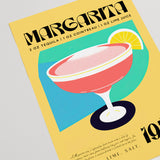 Margarita Cocktail Art Yellow Room 1937 Recipe Kitchen Bar