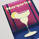 Margarita Purple Poster