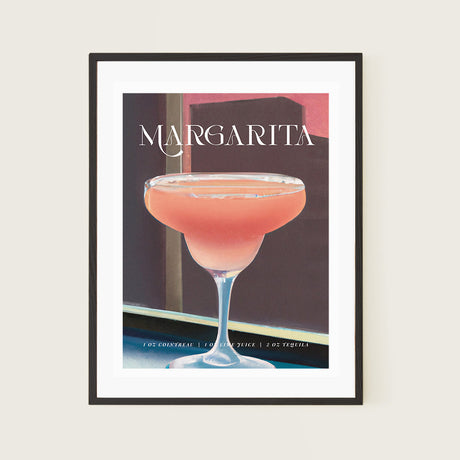 Margarita Sunset Poster