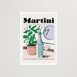Martini Mirror Poster