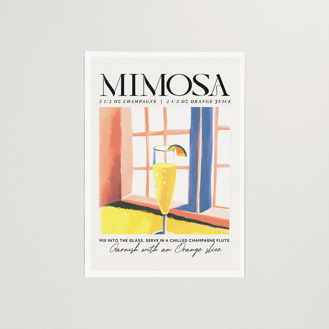 Mimosa Morning Poster