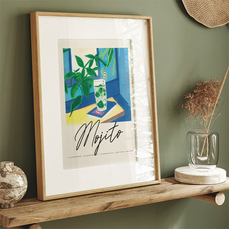 Mojito Blue Room Poster