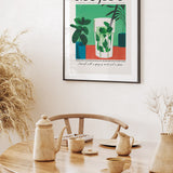 Mojito Tropical Poster