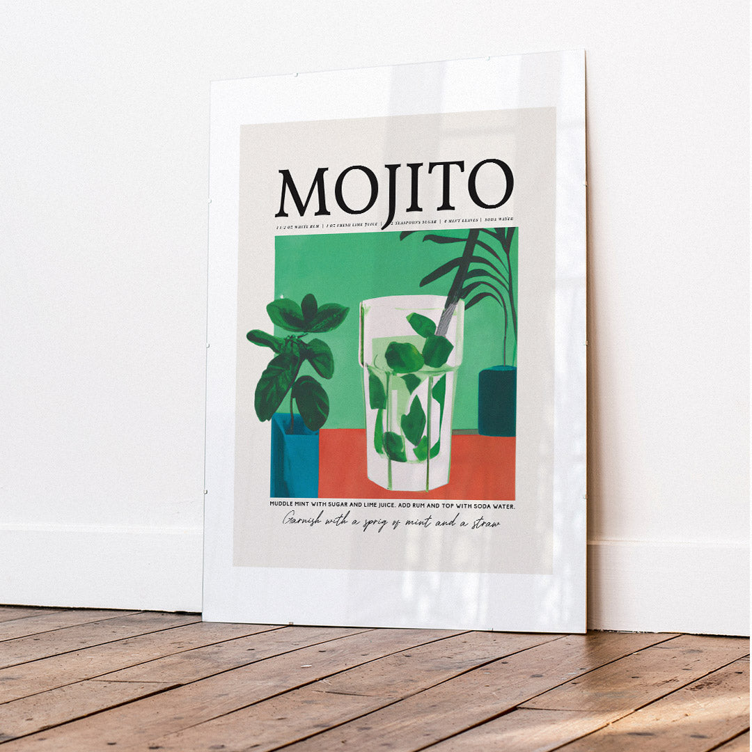 Mojito Tropical Poster
