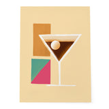 Morning Coffee Cocktail Art Espresso Martini Coffee Abstract