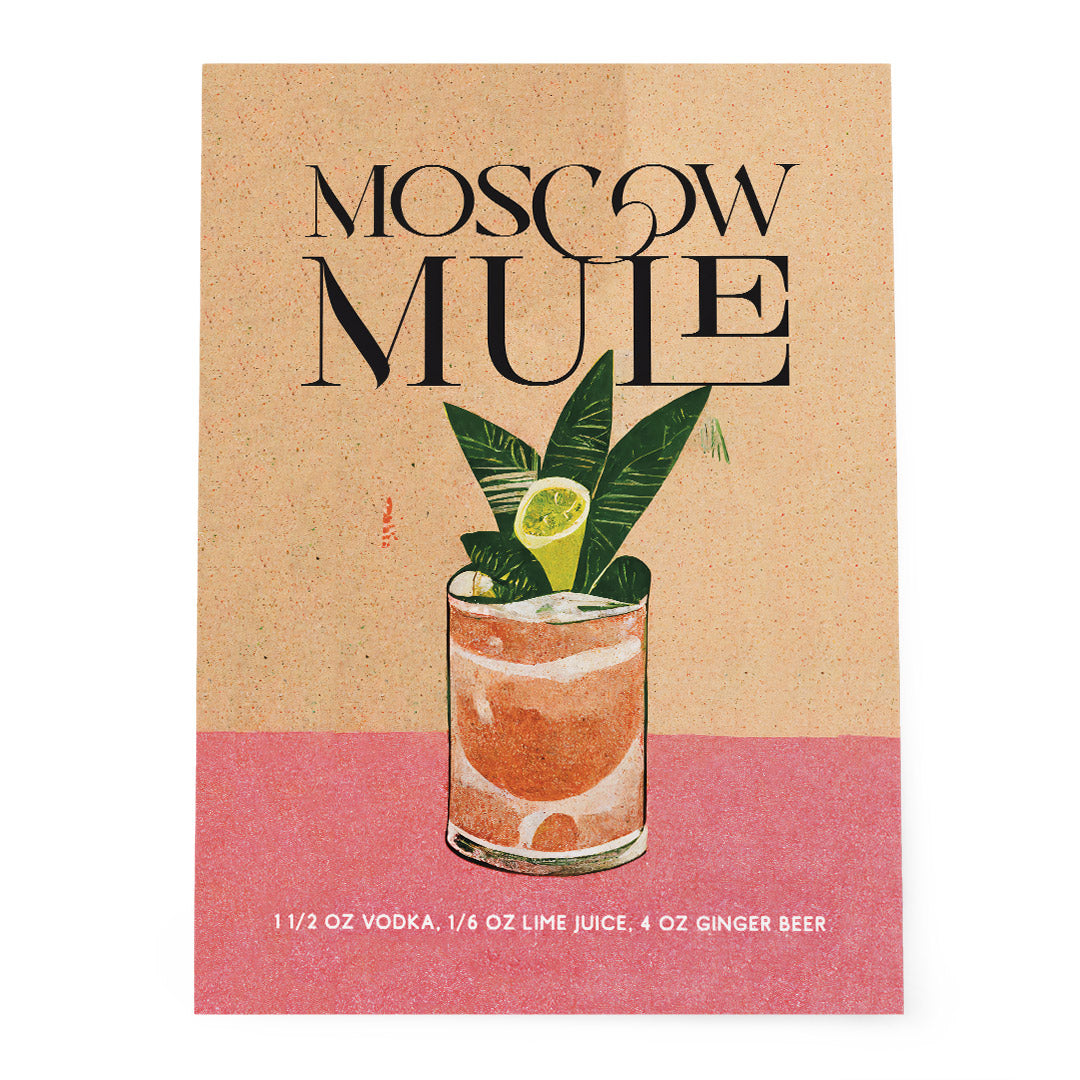 Moscow Mule Poster Sunlit Copper Radiance