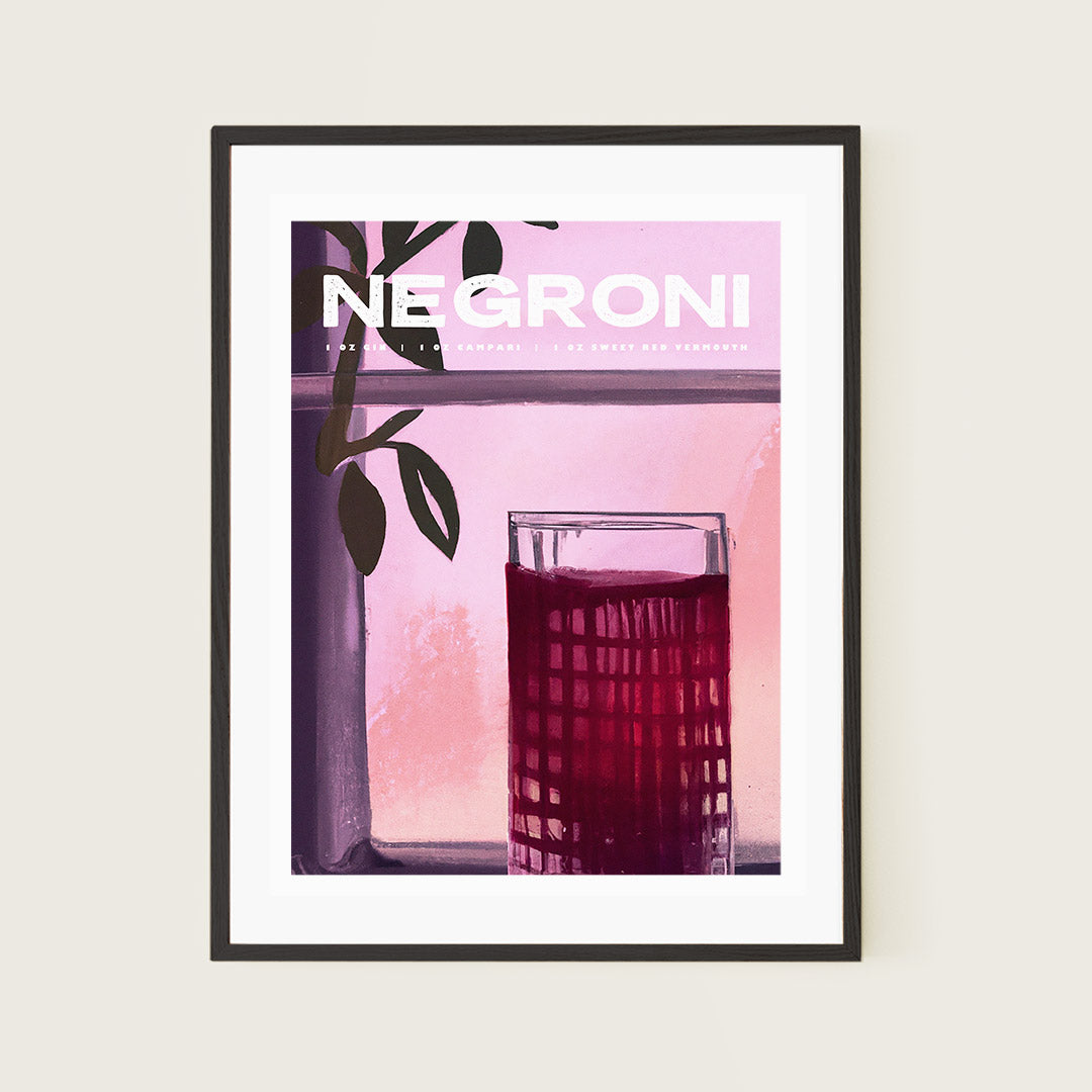 Negroni Aperitivo Hour Poster