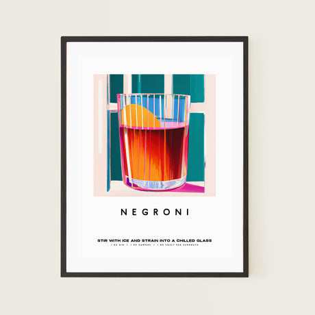 Negroni Riple Poster
