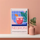 Negroni Poster Tiles