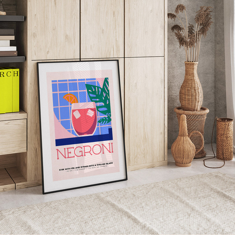 Negroni Poster Tiles