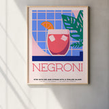 Negroni Poster Tiles