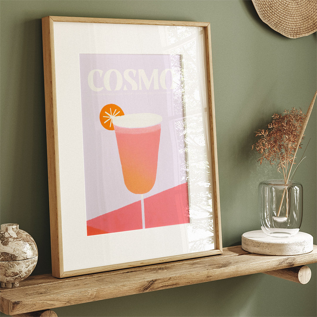 Sip a Stylish Cosmo Cocktail Recipe Purple Pink Room