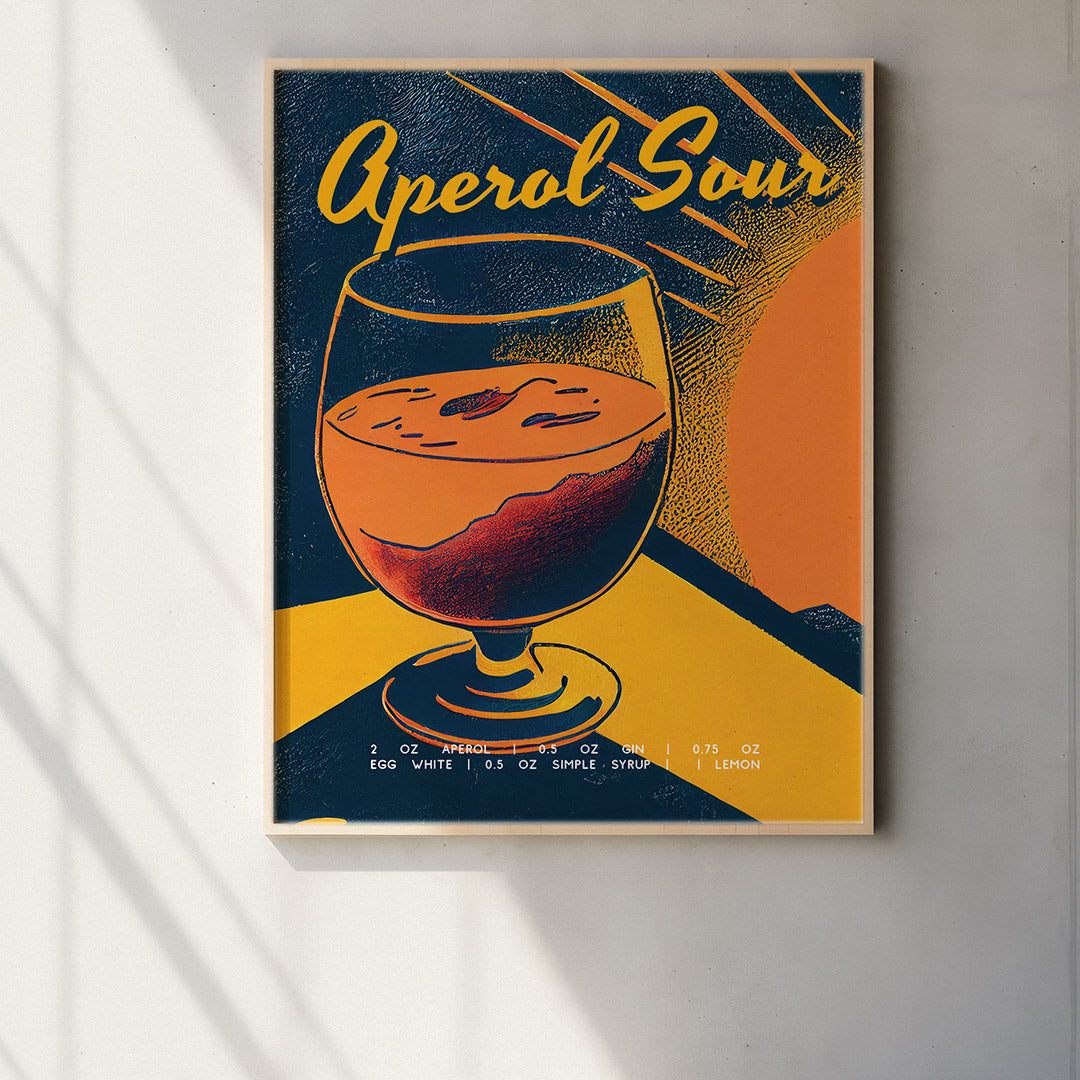 Sipping a Summer Aperol Sour