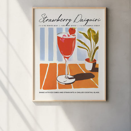 Strawberry Daiquiri Poster