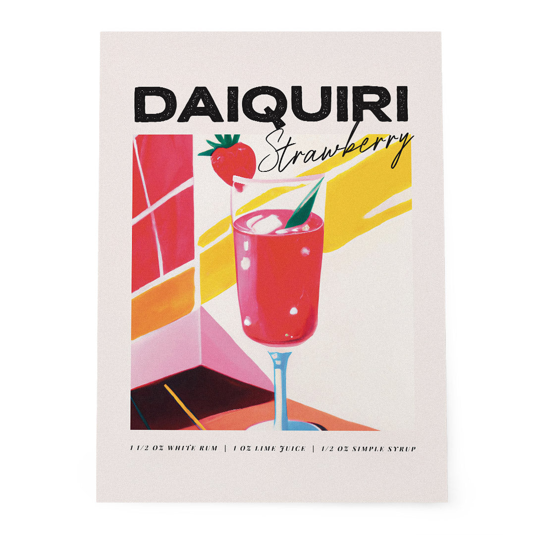 Strawberry Daiquiri Poster Sunlight