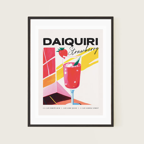 Strawberry Daiquiri Poster Sunlight