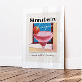 Strawberry Daiquiri Poster Window