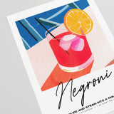 Summer Negroni Poster