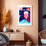 Tarot Home Bar Poster Modern Cocktail Art Abstract